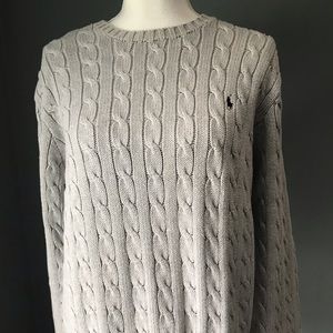 Mens Polo by Ralph Lauren Cable Knit sweater